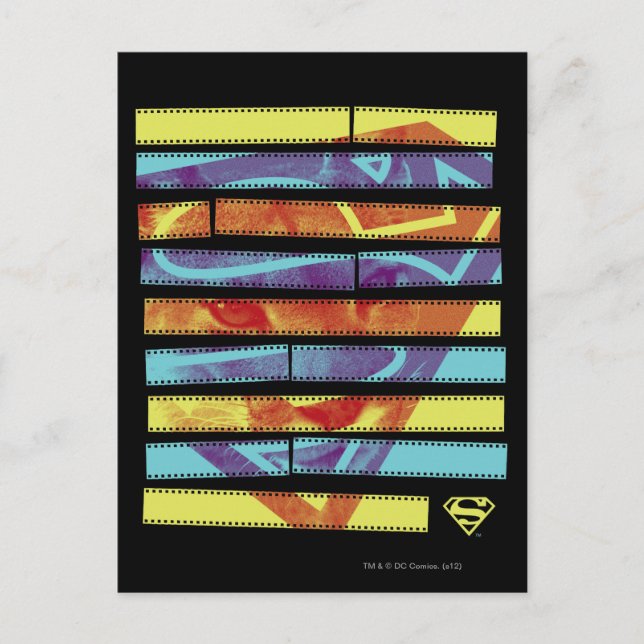 Postal Supergirl Filmstrip (Anverso)