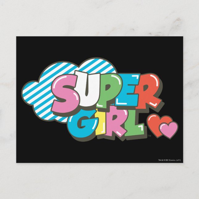 Postal Supergirl J-Pop 9 (Anverso)