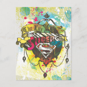 Postal Supergirl Logo The Lux