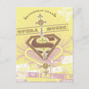 Postal Supergirl Ópera House Yellow
