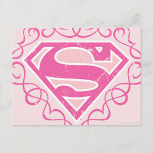 Postal Supergirl Pink Strips