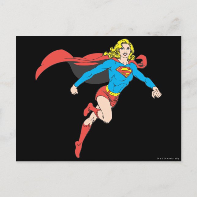 Postal Supergirl Pose 1 (Anverso)