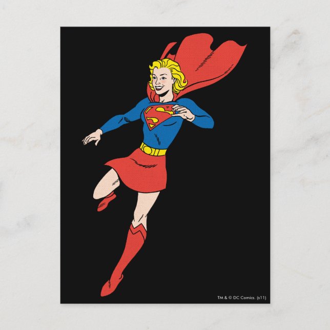 Postal Supergirl Pose 8 (Anverso)