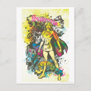 Postal Supergirl Pose The Lux