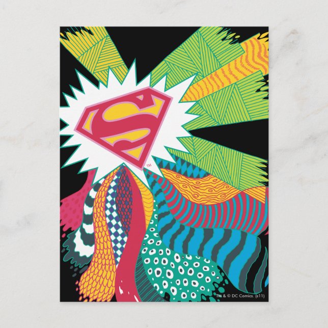 Postal Supergirl Random World 3 (Anverso)