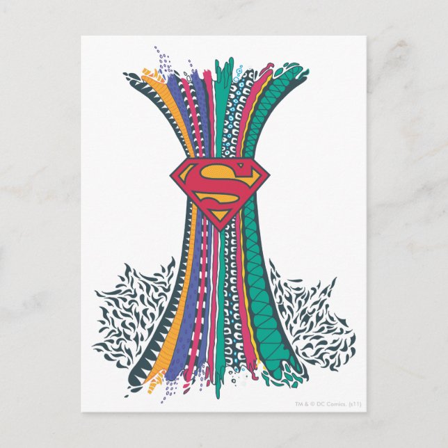 Postal Supergirl Random World 4 (Anverso)