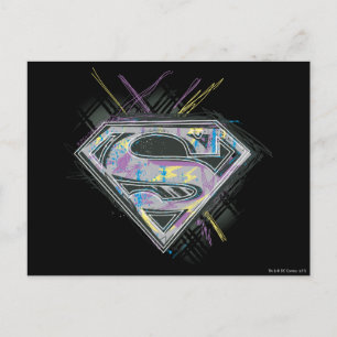 Postal Supergirl Scribbles Logo