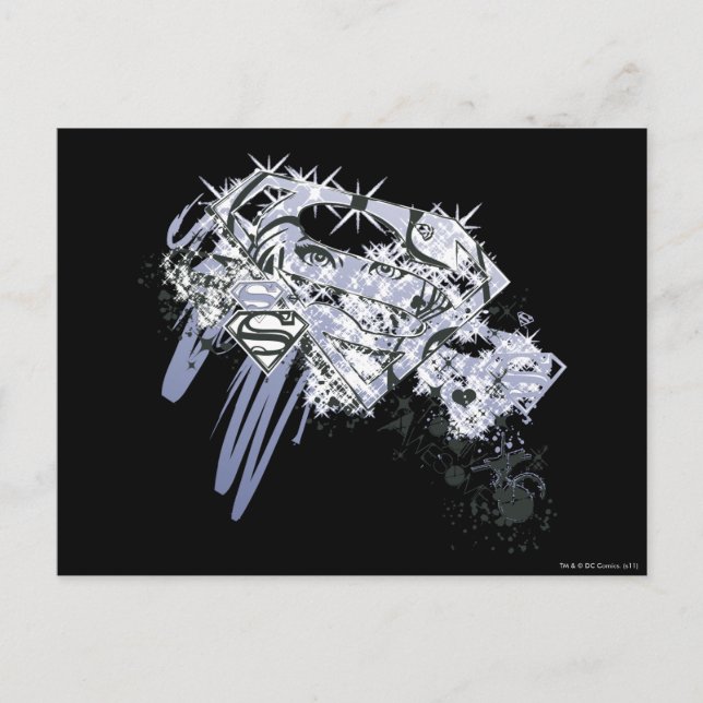 Postal Supergirl Totalmente Asombroso (Anverso)