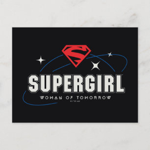 Postal Supergirl Woman of Tomorrow