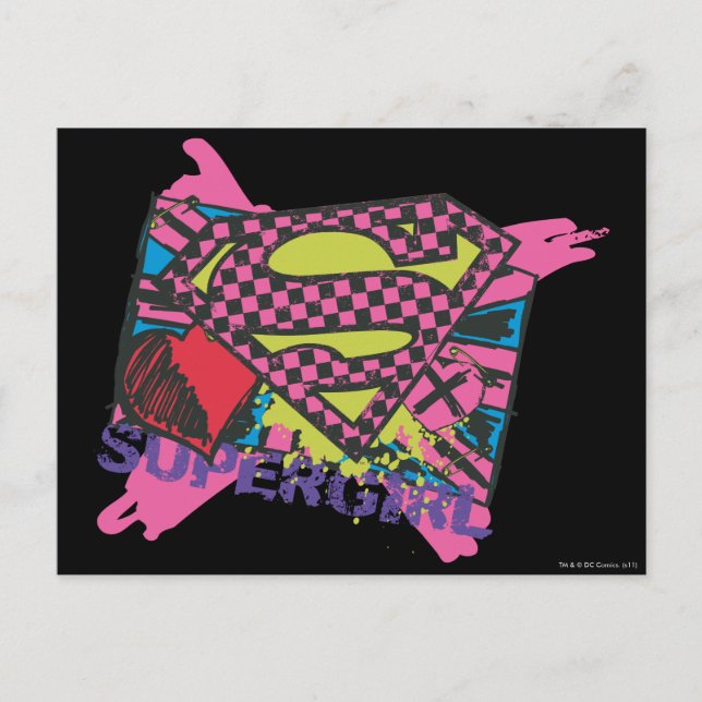 Postal Supergirl X (Anverso)