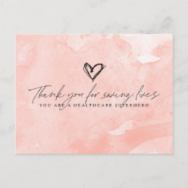 Postal Superhéroe de la Salud Gracias