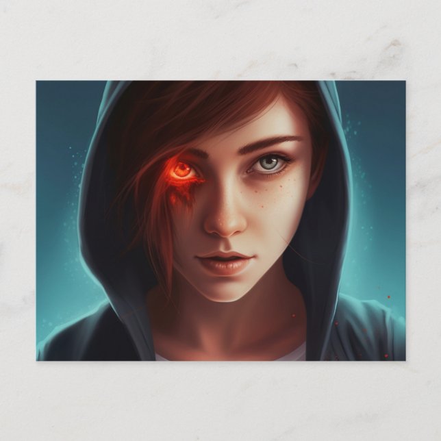 Postal Superhéroes de películas de postale (Anverso)