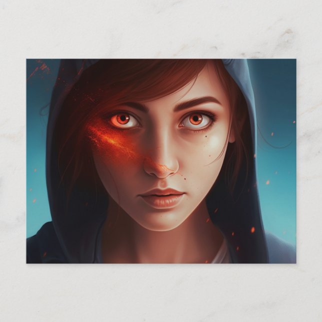 Postal Superhéroes de películas de postale (Anverso)