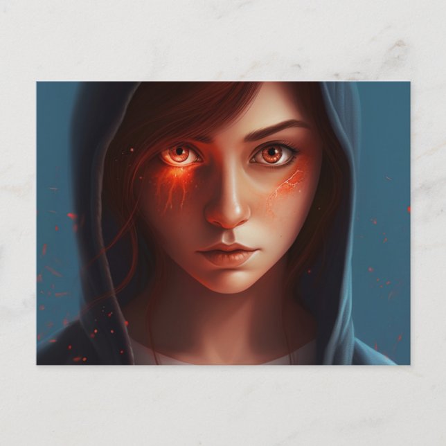 Postal Superhéroes de películas de postale (Anverso)