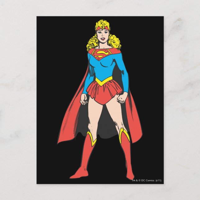 Postal Superigirl Stands (Anverso)