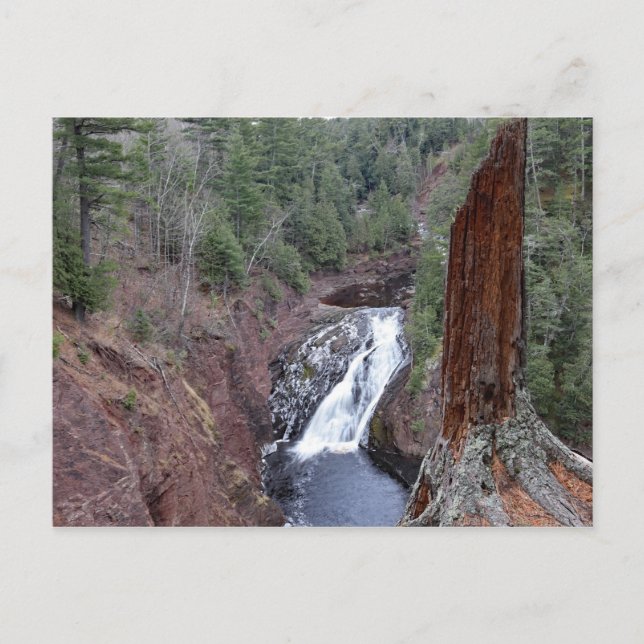 Postal Superior cae la península superior de Michigan (Anverso)