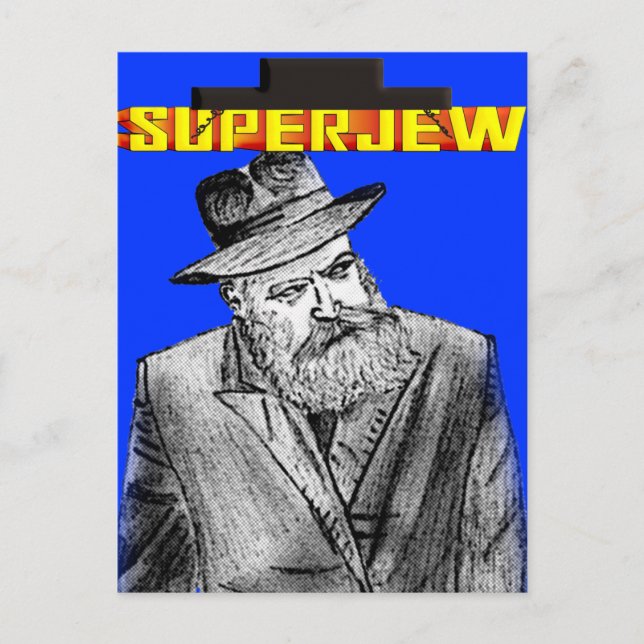Postal SuperJew (Anverso)
