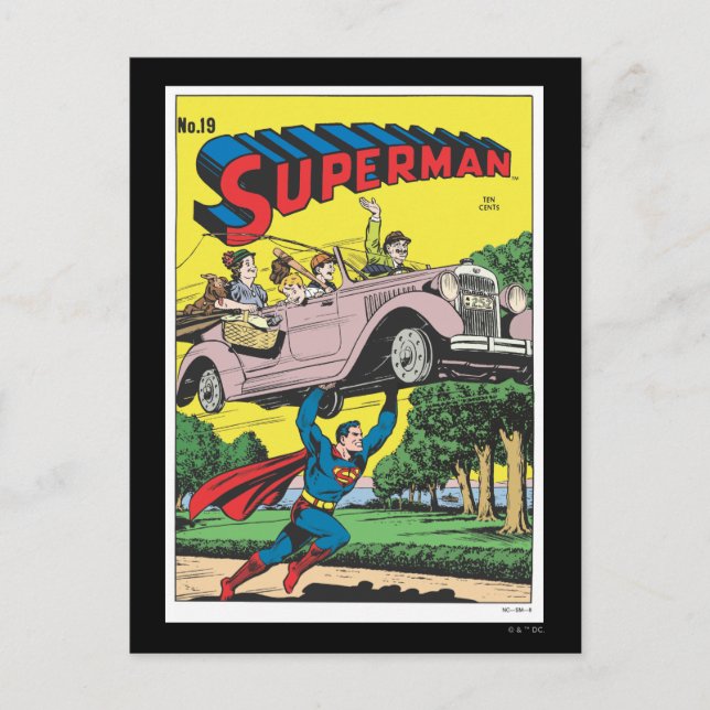 Postal Superman #19 (Anverso)