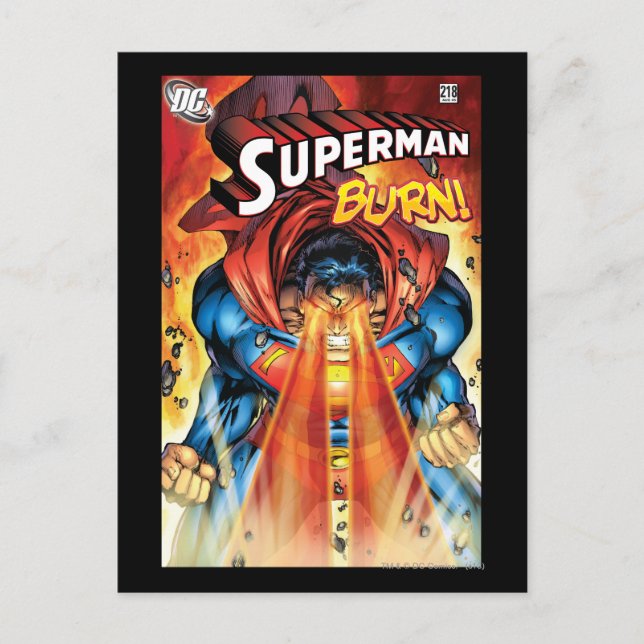 Postal Superman #218 ago 05 (Anverso)