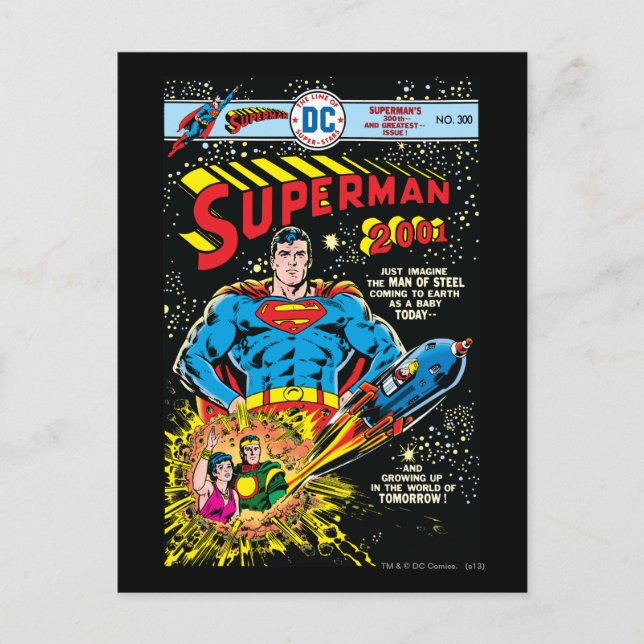 Postal Superman #300 (Anverso)