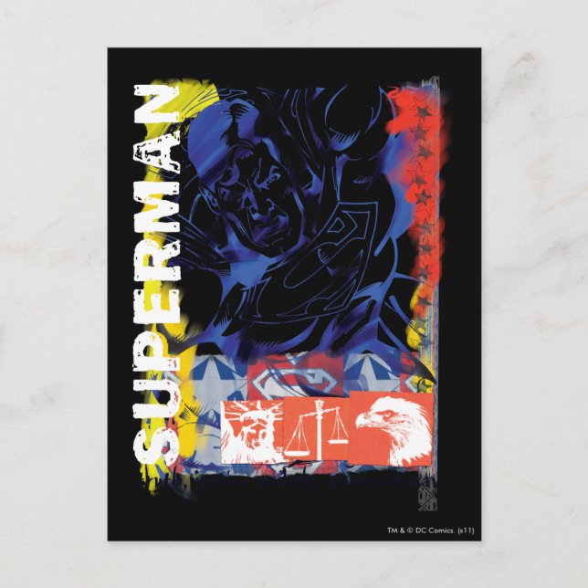 Postal Superman 43 (Anverso)