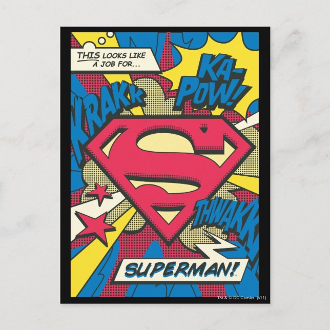Postal Superman 66 (Anverso)