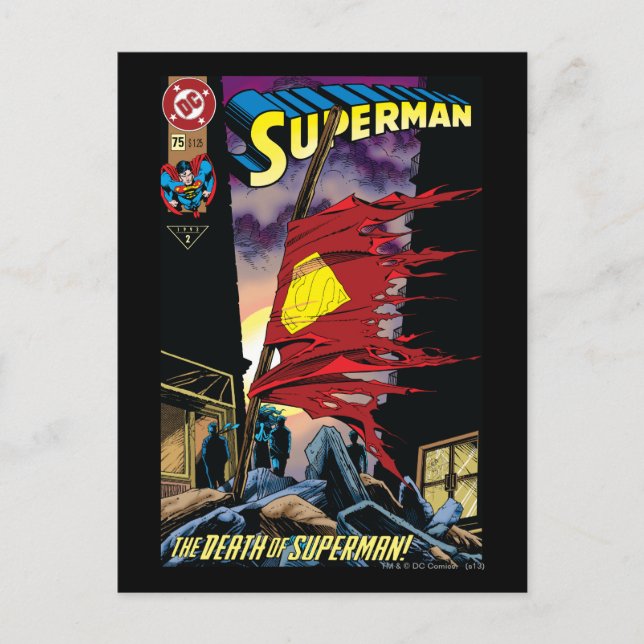 Postal Superman #75 1993 (Anverso)