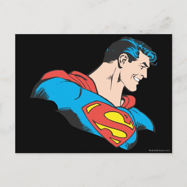 Postal Superman Bust 4 (Anverso)