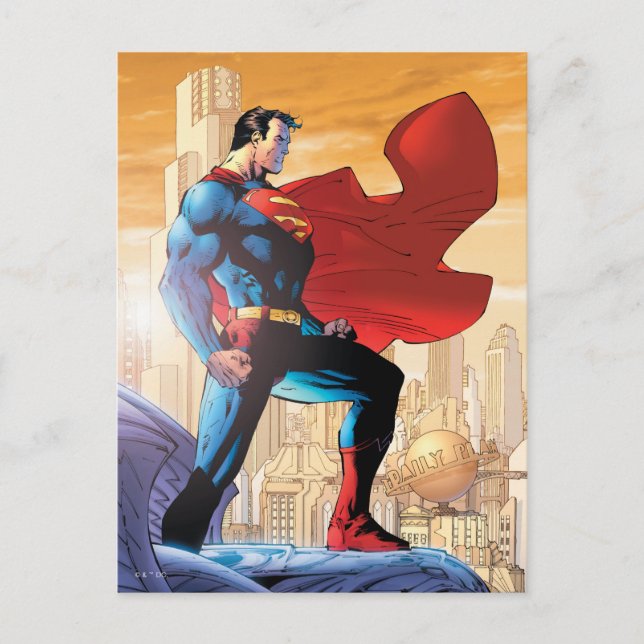 Postal Superman Daily Planet (Anverso)