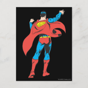 Postal Superman From Behind