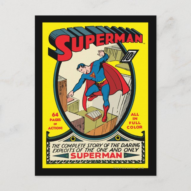 Postal Superman (Historia completa) (Anverso)