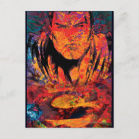 Superman Naranja Grunge