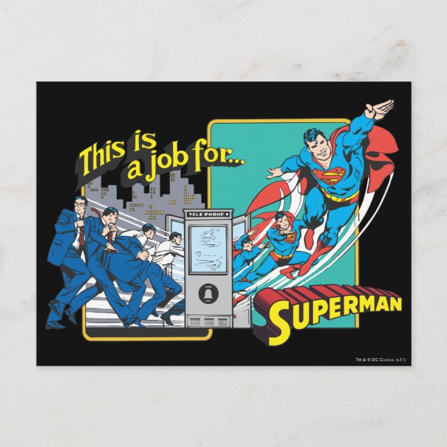 Postal Superman Phonebooth (Anverso)