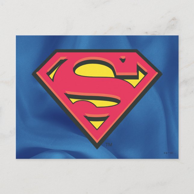 Postal Superman S-Shield | Classic Logo (Anverso)