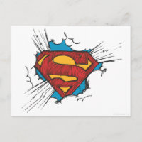 Superman S-Shield | Logo Dentro de las nubes