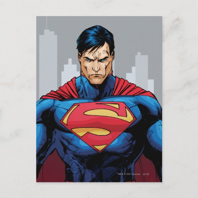Postal Superman Standing (Anverso)