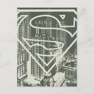 Postal Superman Stylized   Logo de Green Metropolis