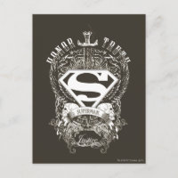 Superman Stylized | Logotipo de honor, verdad y ju
