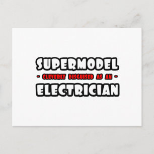 Postal Supermodelo .. Electricista