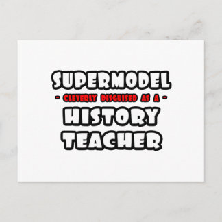 Postal Supermodelo .. Profesor de Historia