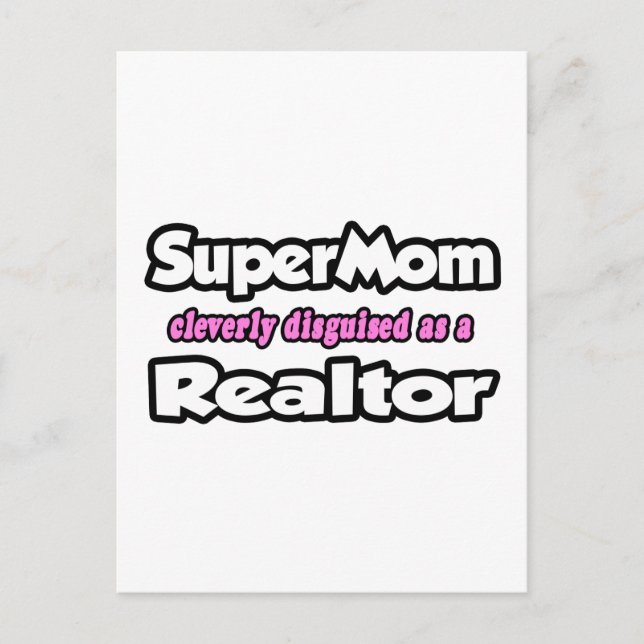Postal SuperMom...Realtor (Anverso)