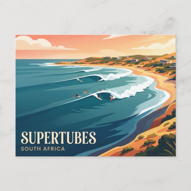 Postal Supertubes Sudáfrica (Anverso)