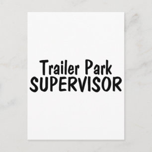 Postal Supervisor del parque del remolque