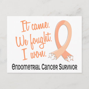 Postal Superviviente 11 Cáncer endometrial