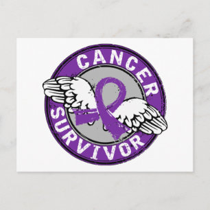Postal Superviviente de cáncer pancreático en estadio 14