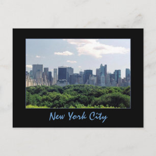 Postal Sur de Central Park y Central Park