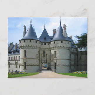 Postal Sur el Loira de Château de Chaumont
