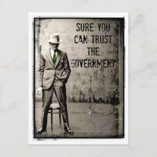 Postal SuRe CaN TRuST GoVeRNMeNT PoSTCaRD