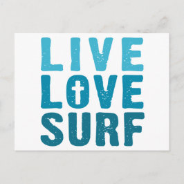 Postal surf-amor-vivo