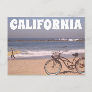 Postal Surf Bicycle California Beach